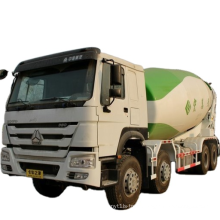 10cbm capacity volume concrete mixer truck howo A7 8x4 sinotruk cement mixer truck